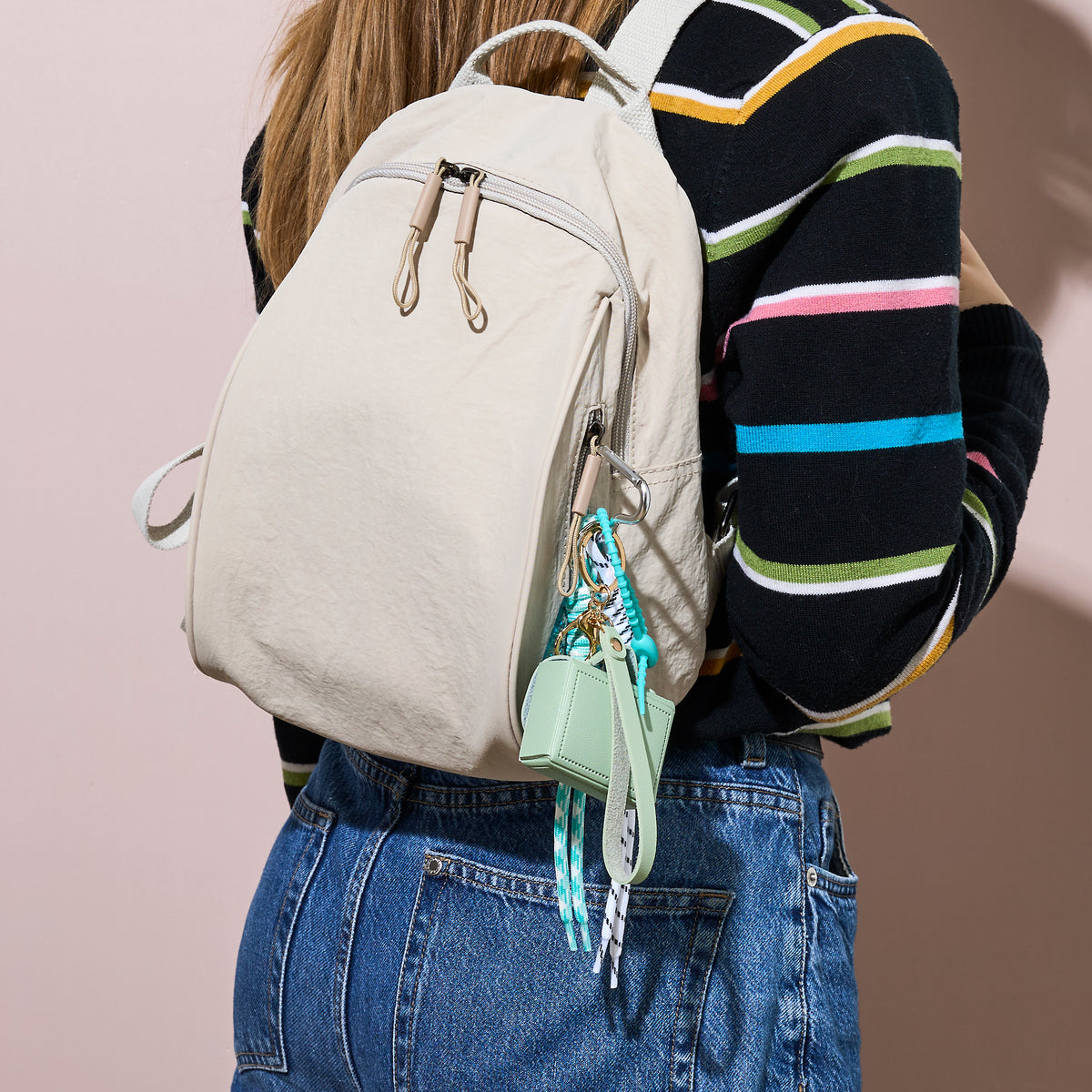 MINI SAC A DOS BEIGE