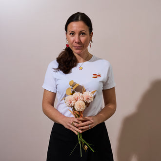 COFFRET T-SHIRT BRODE MAMA MI AMORE M/L