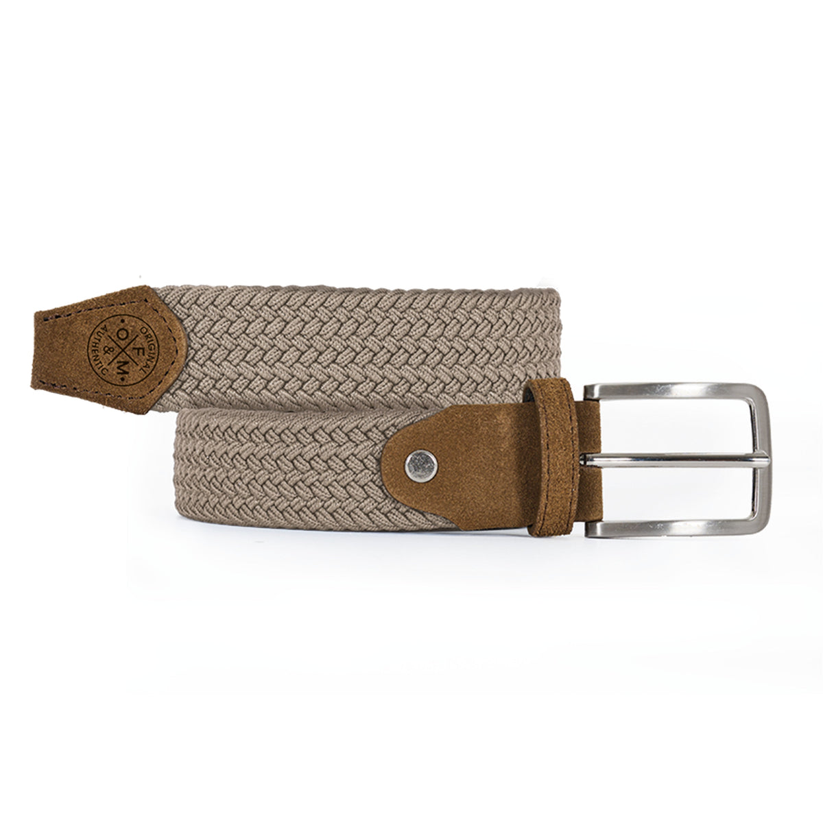 CEINTURE HOMME TAUPE