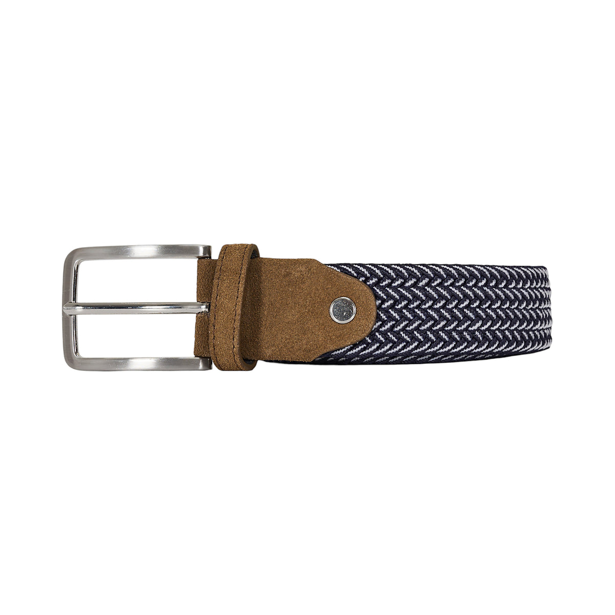 CEINTURE HOMME GRIS ET BLANC
