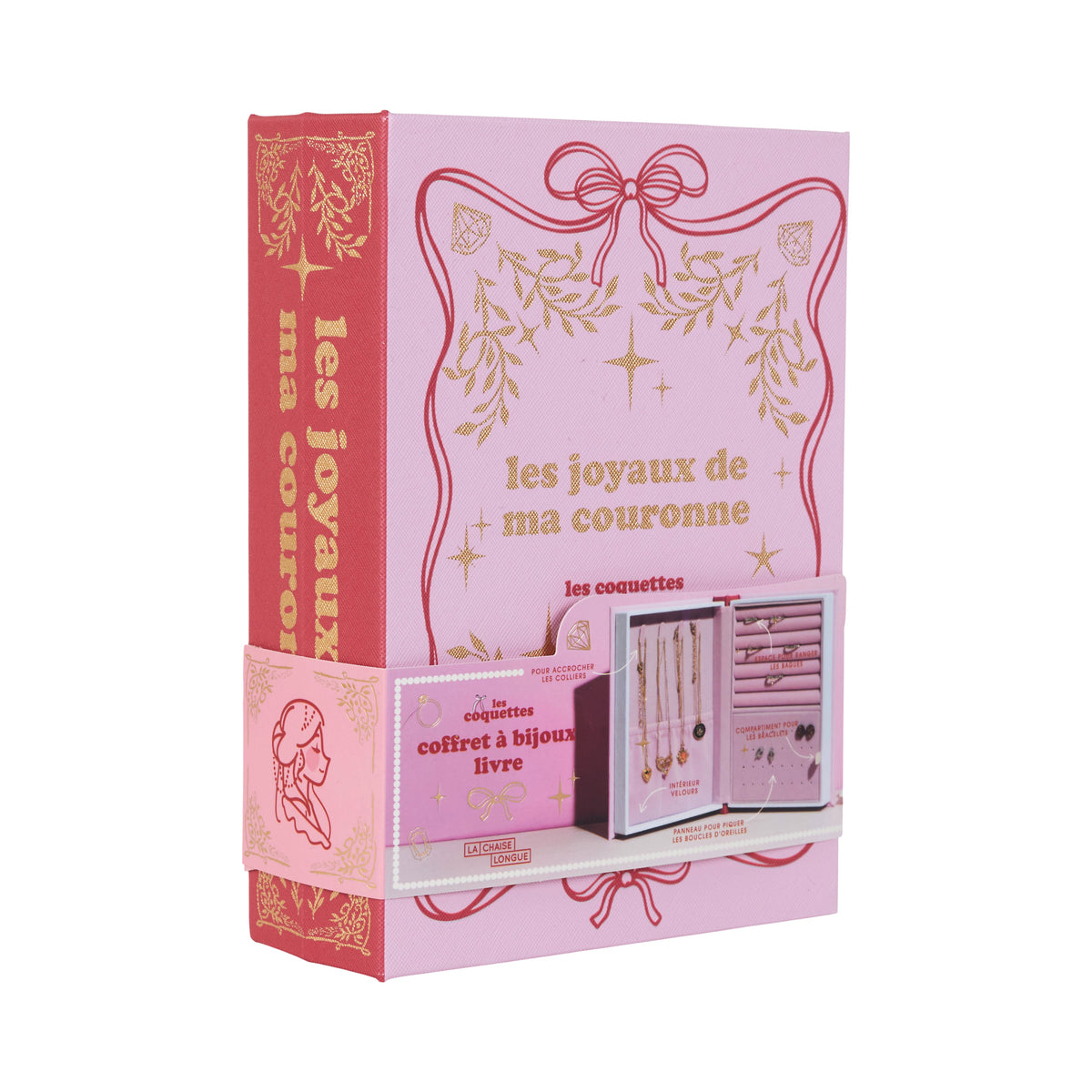 BOITE A BIJOUX LIVRE LES COQUETTES