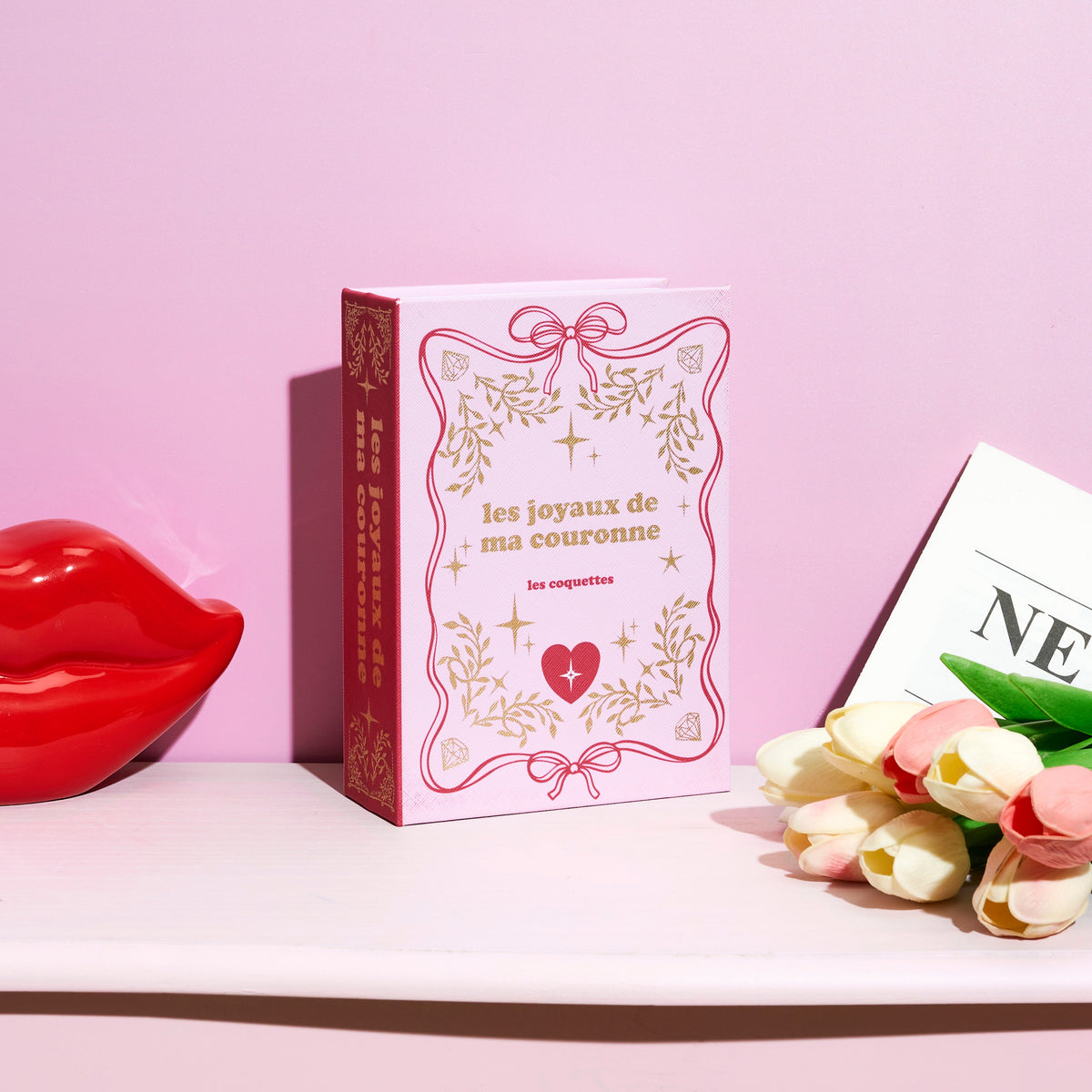 BOITE A BIJOUX LIVRE LES COQUETTES