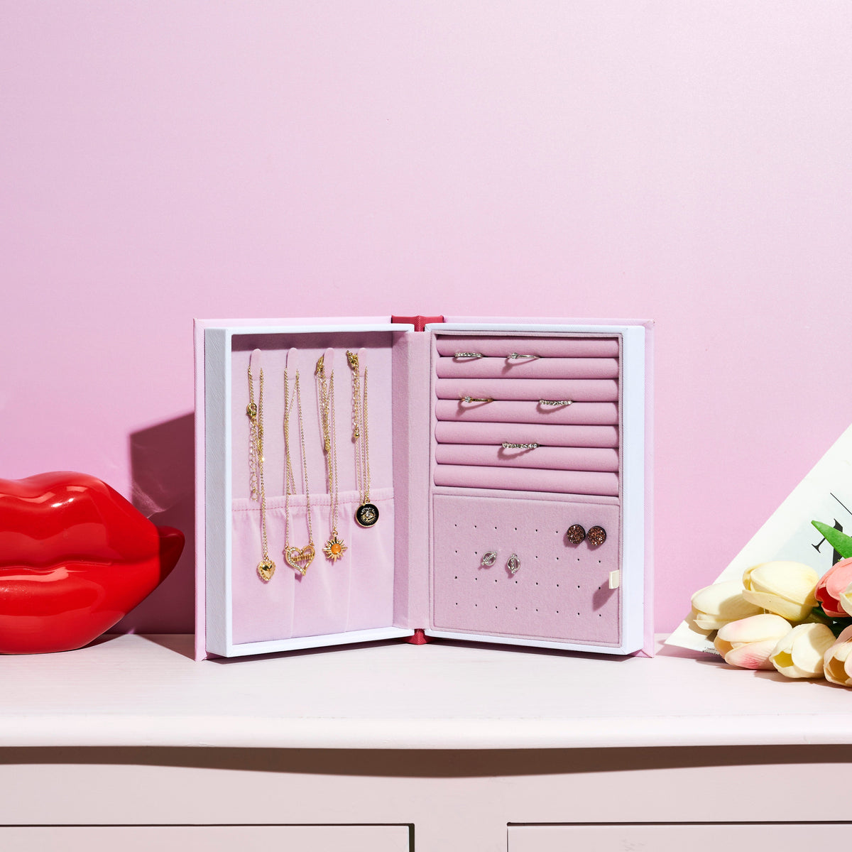 BOITE A BIJOUX LIVRE LES COQUETTES