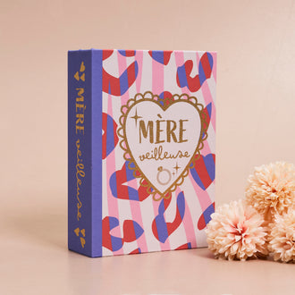 BOITE A BIJOUX LIVRE MERE VEILLEUSE