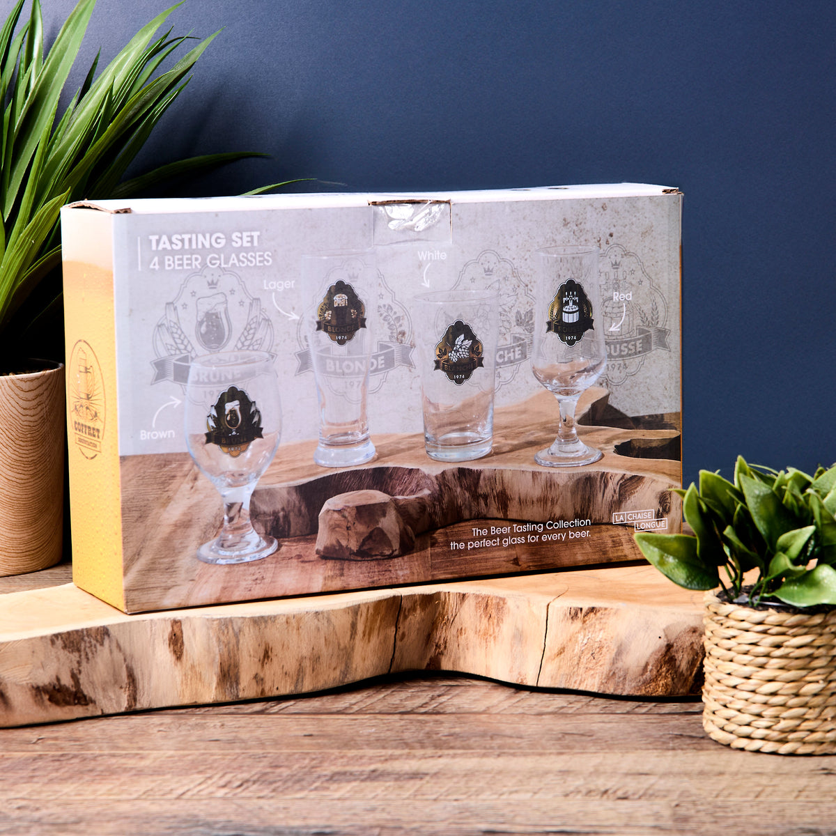 COFFRET 4 VERRES A BIERE