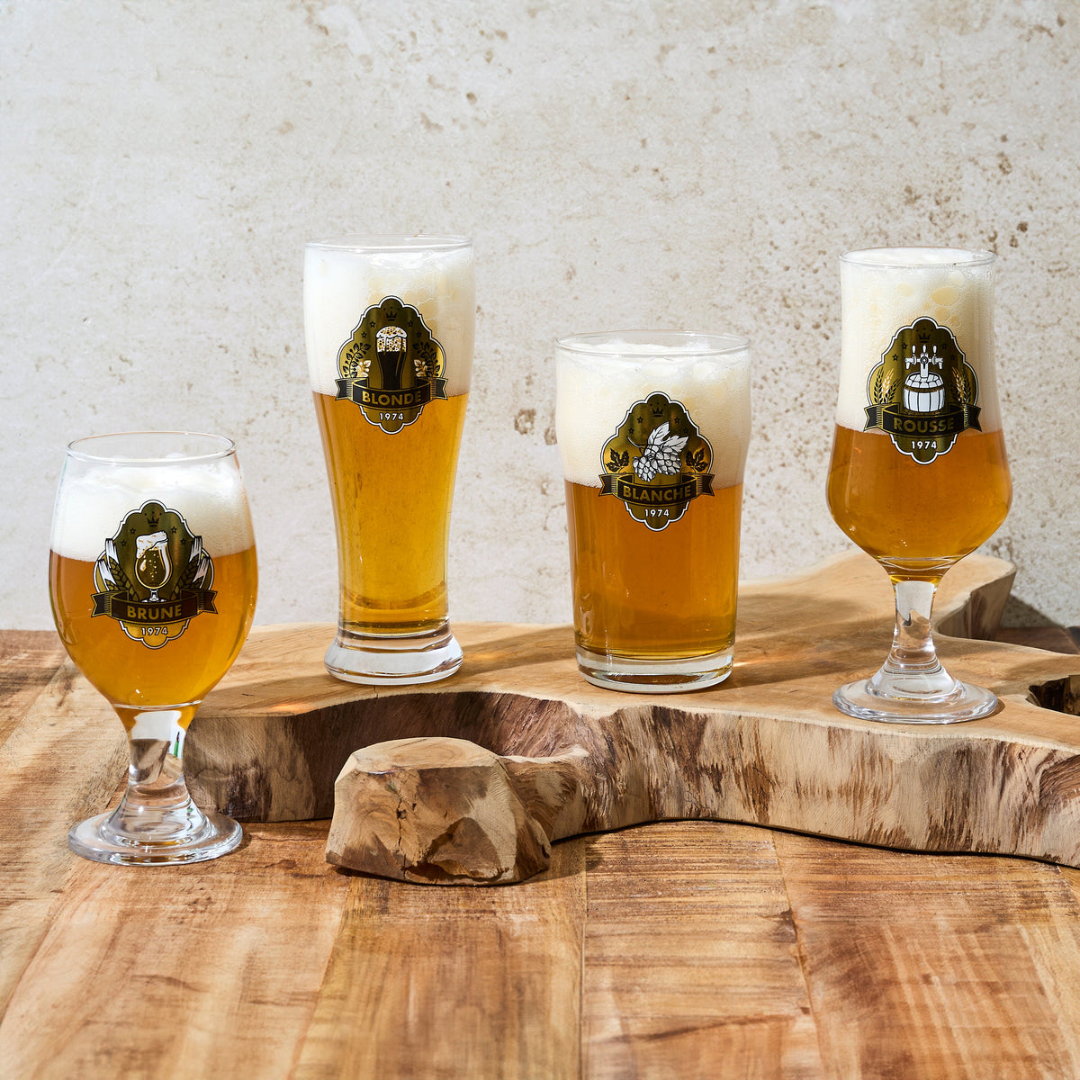 COFFRET 4 VERRES A BIERE