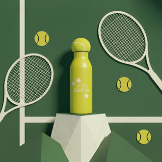 BOUTEILLE ISOTHERME BOUCHON 3D TENNIS