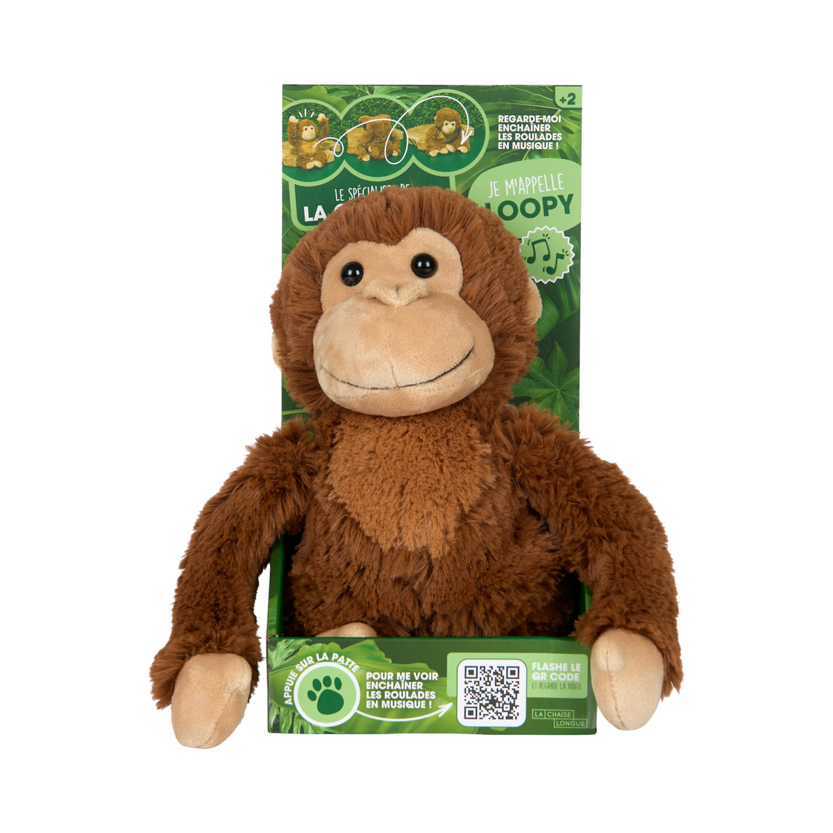 PELUCHE SINGE GALIPETTES