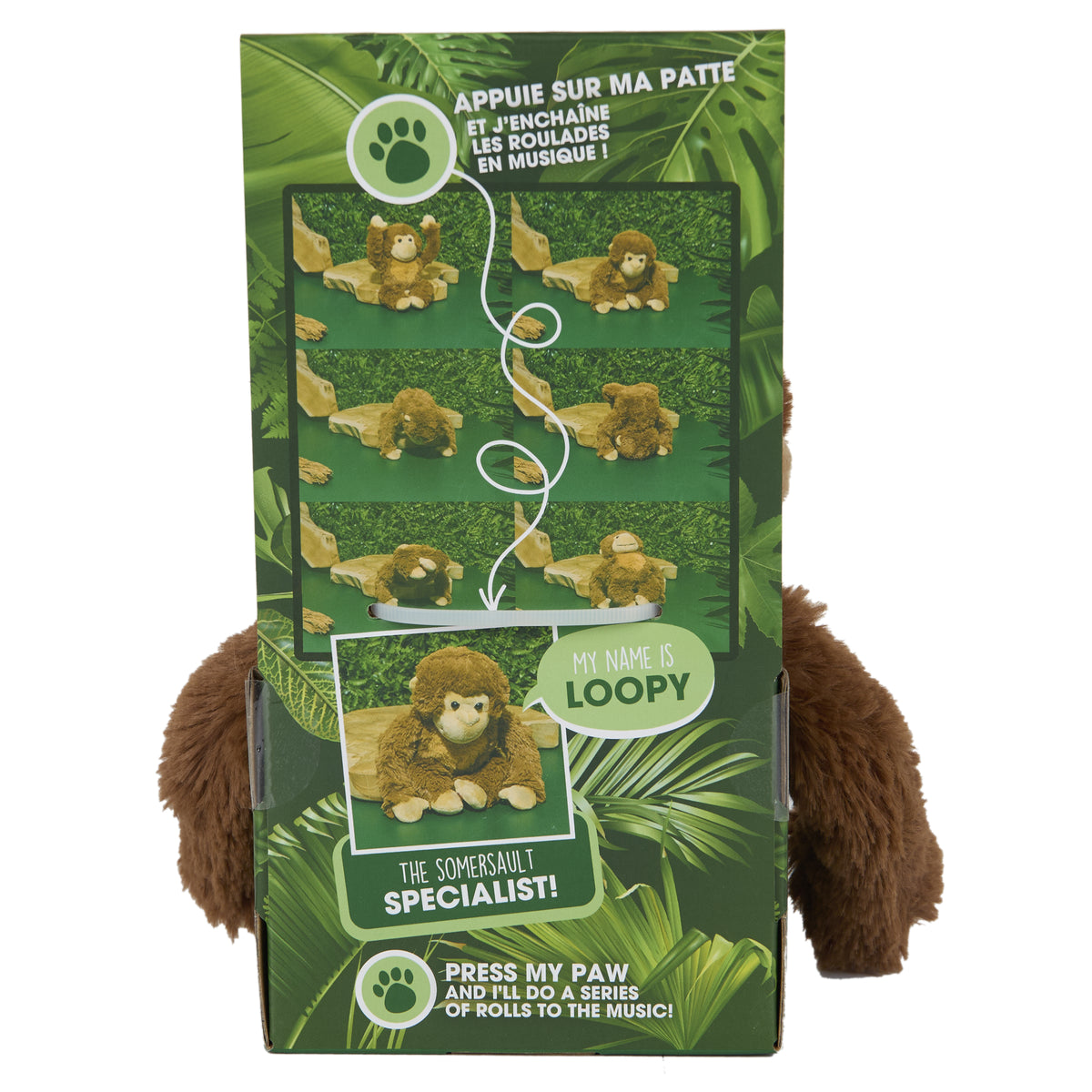 PELUCHE SINGE GALIPETTES
