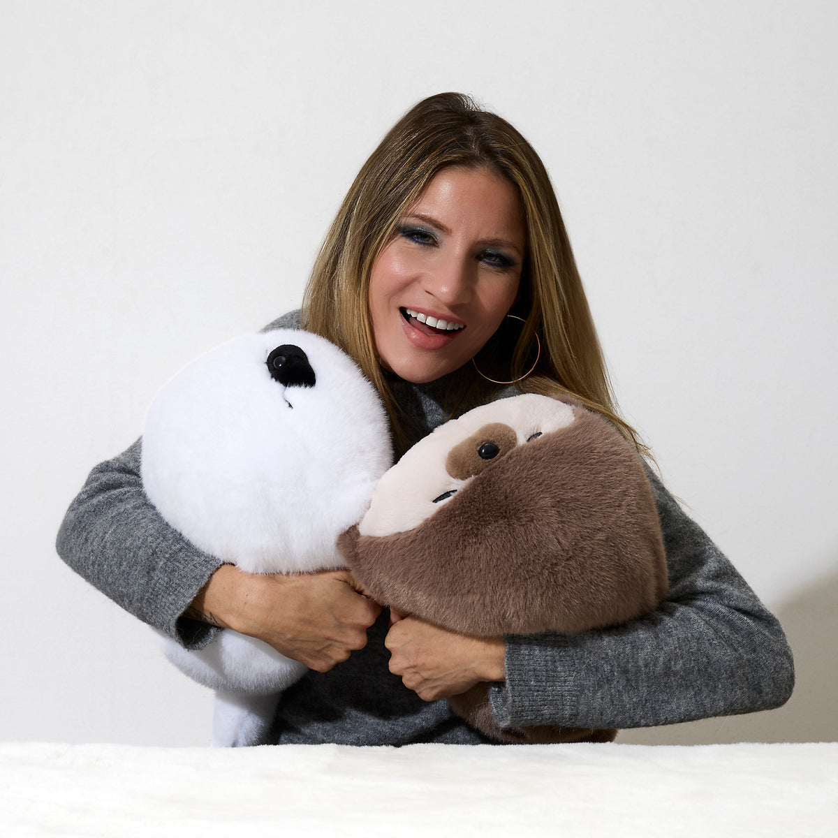 PELUCHE PHOQUE COCOON MOCHA