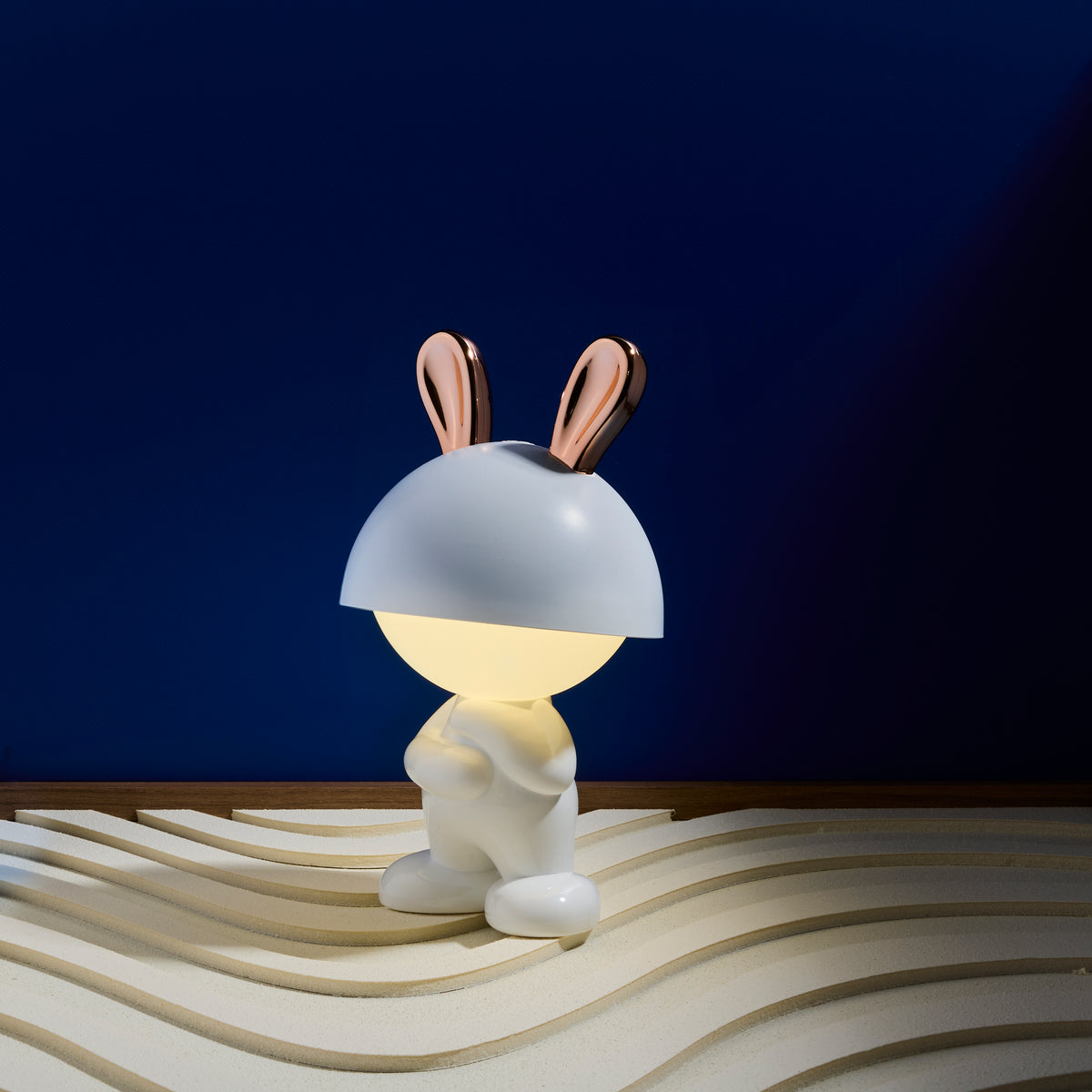 LAMPE MISTER BUNNY PM DEBOUT BLANC