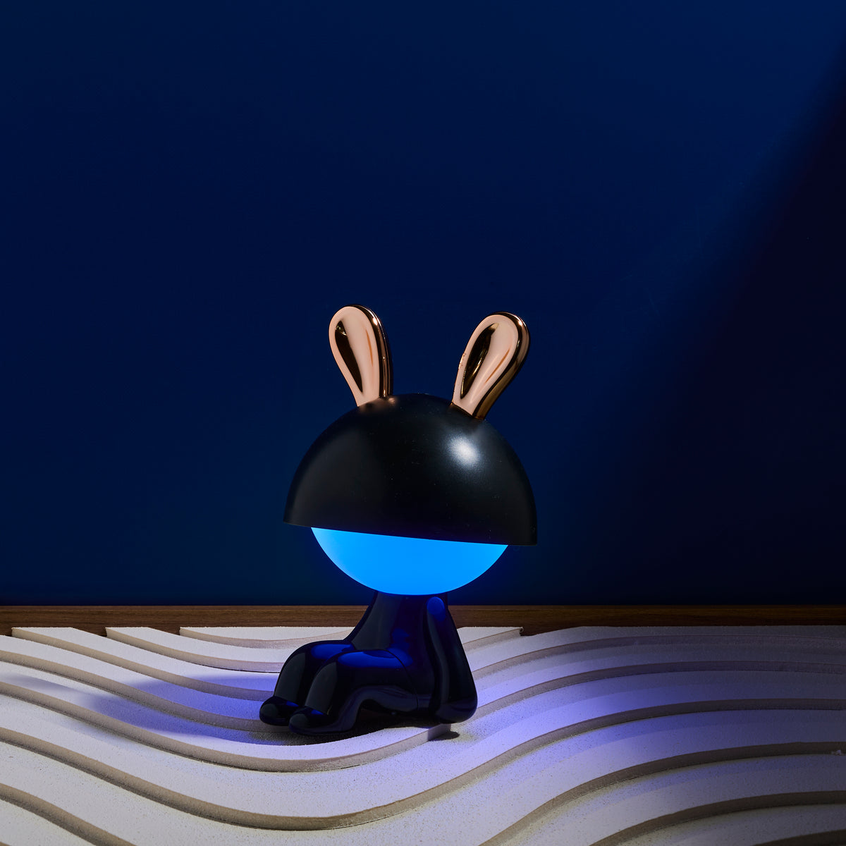 LAMPE MISTER BUNNY PM ASSIS NOIR