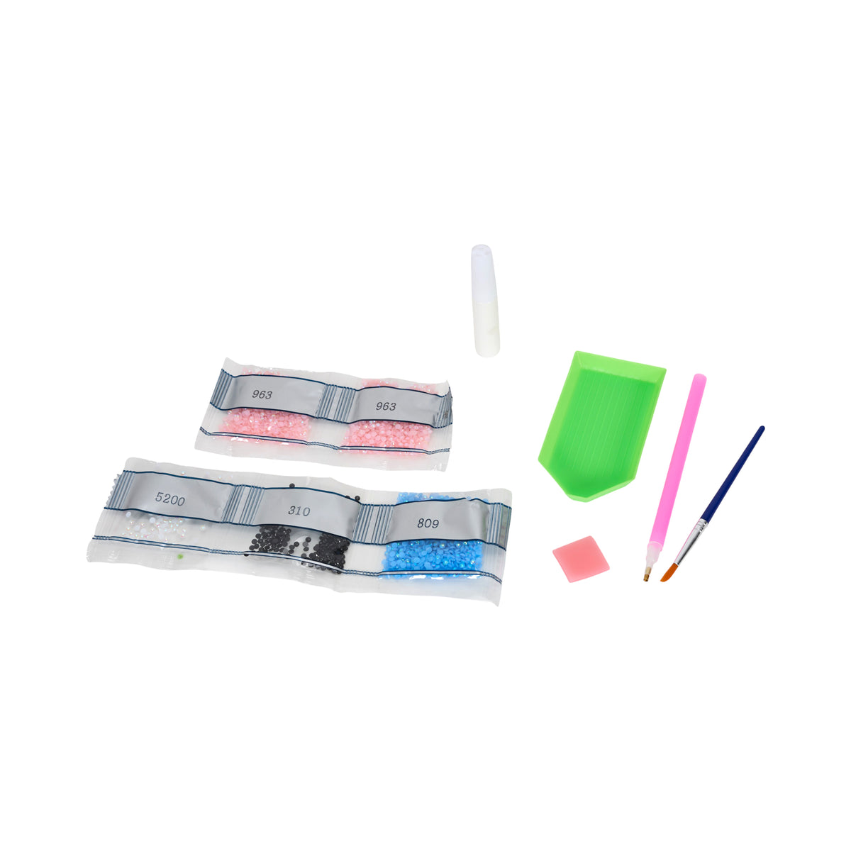 KIT DIY DIAMOND PAINTING 3D BUBBLE TEA