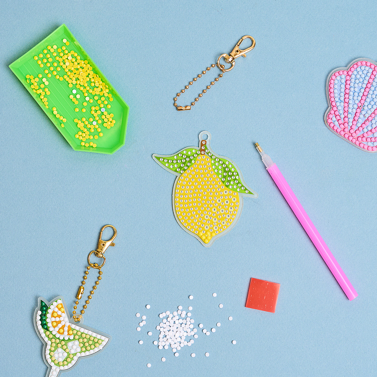 KIT DIY DIAMOND PAINTING PORTE CLES