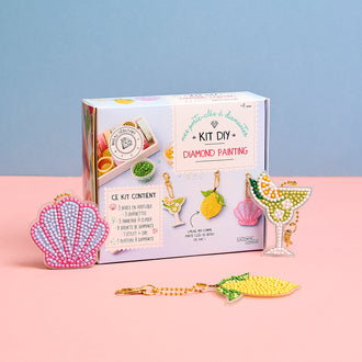 KIT DIY DIAMOND PAINTING PORTE CLES
