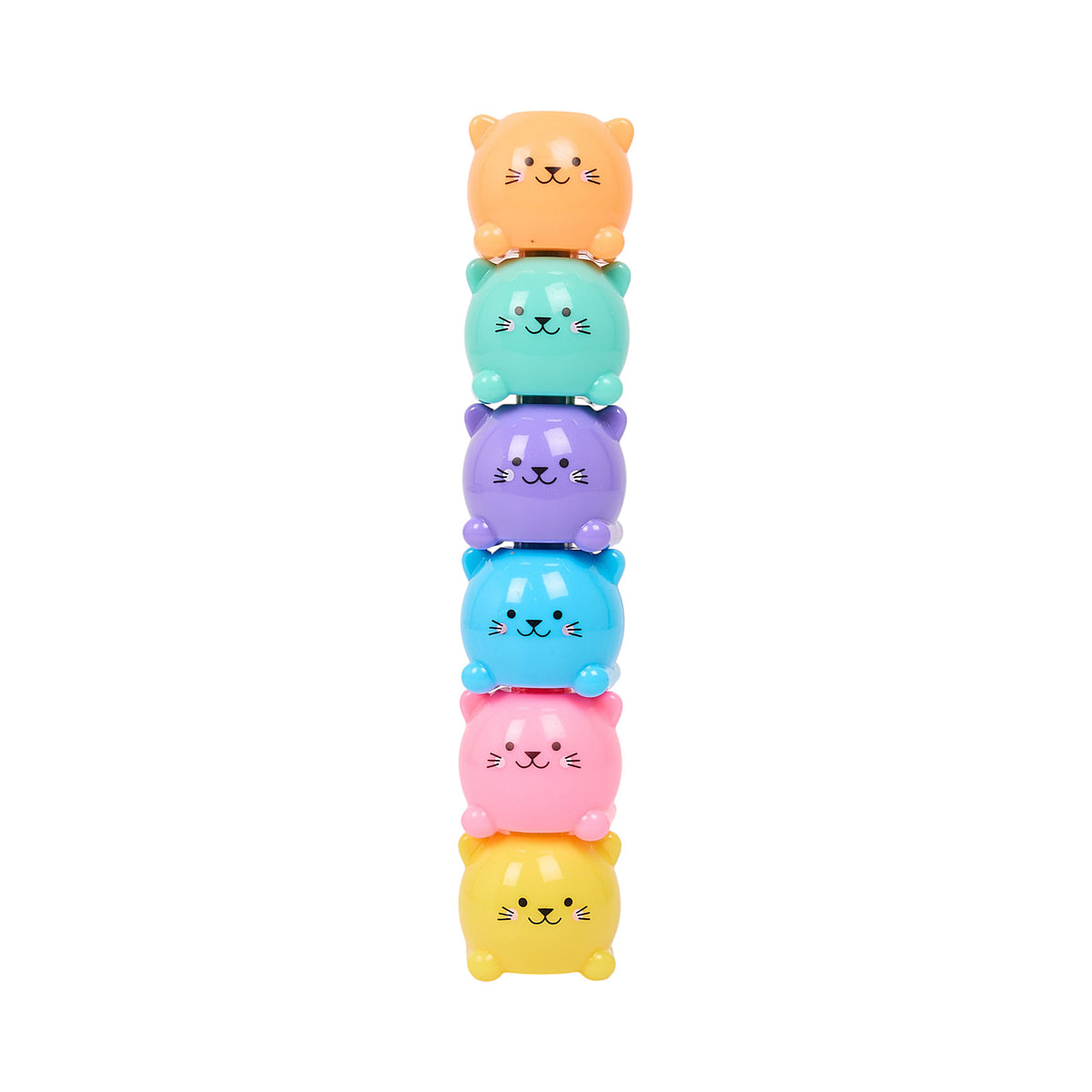 SURLIGNEURS EMPILABLES CHAT KAWAII