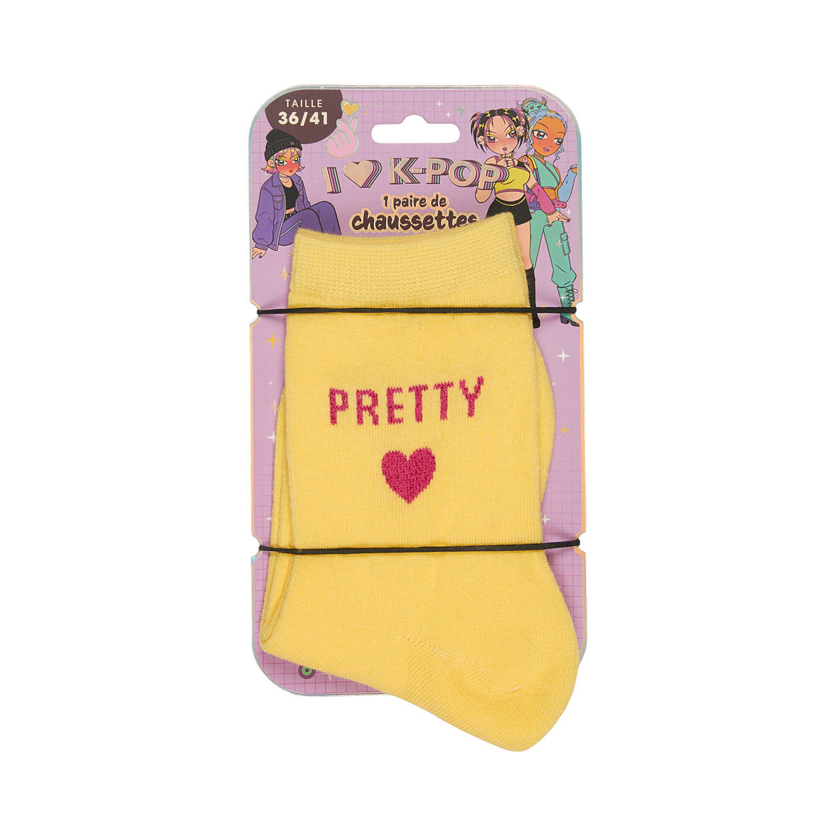 CHAUSSETTES KPOP PRETTY 36-41