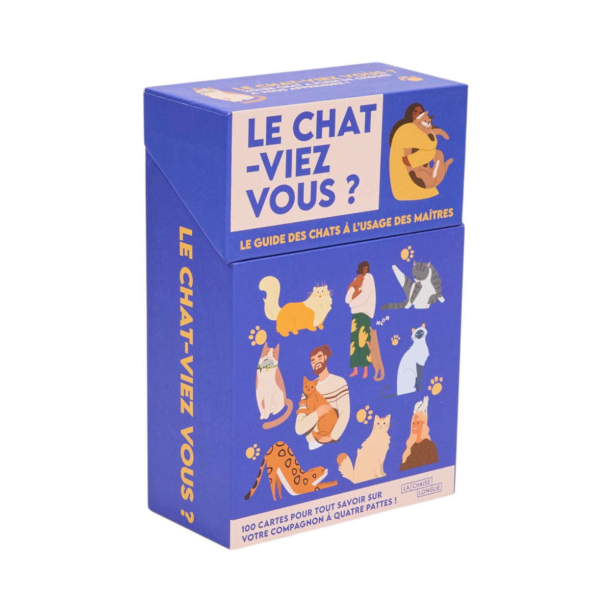 CARTES ANECDOTES CHAT LE CHAVIEZ VOUS
