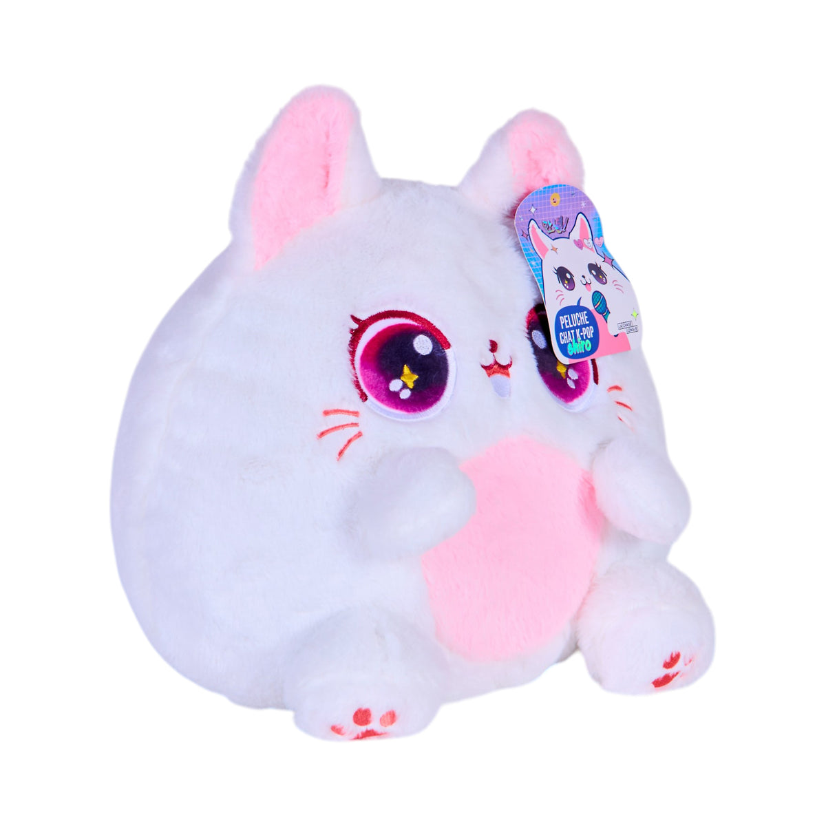 PELUCHE SHIRO CHAT BLANC K-POP