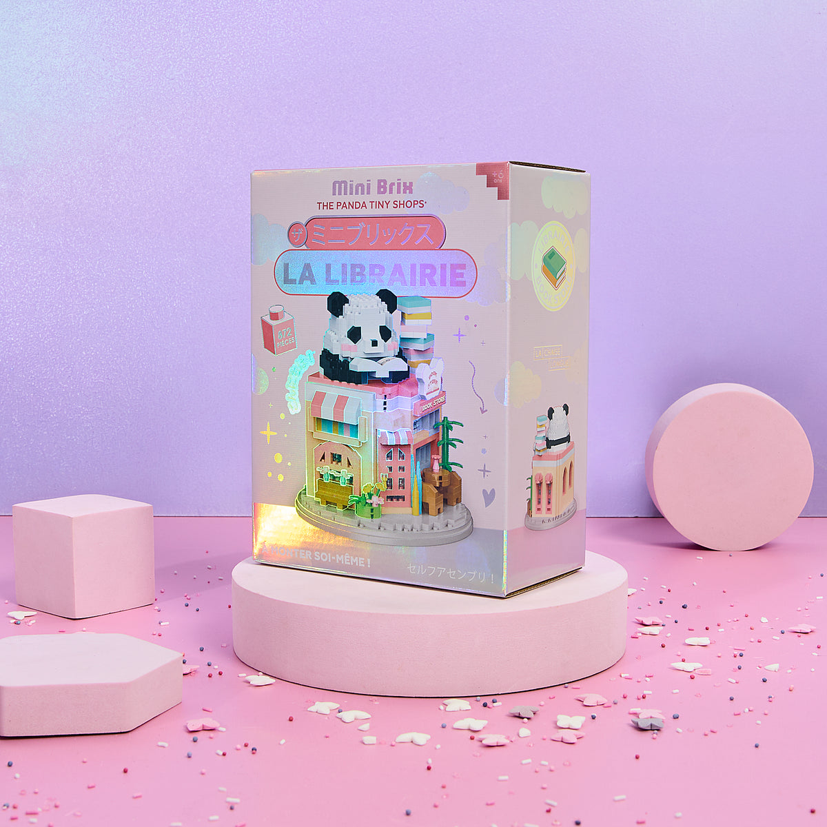 MINI BRIX PANDA LIBRAIRIE