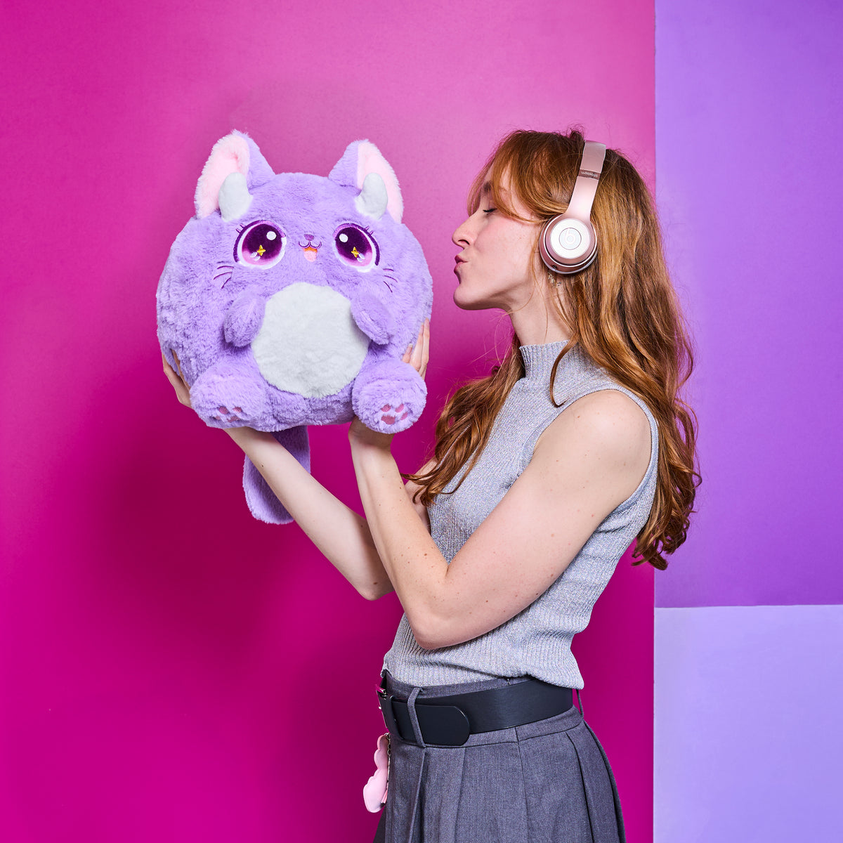 PELUCHE ONI CHAT VIOLET K-POP