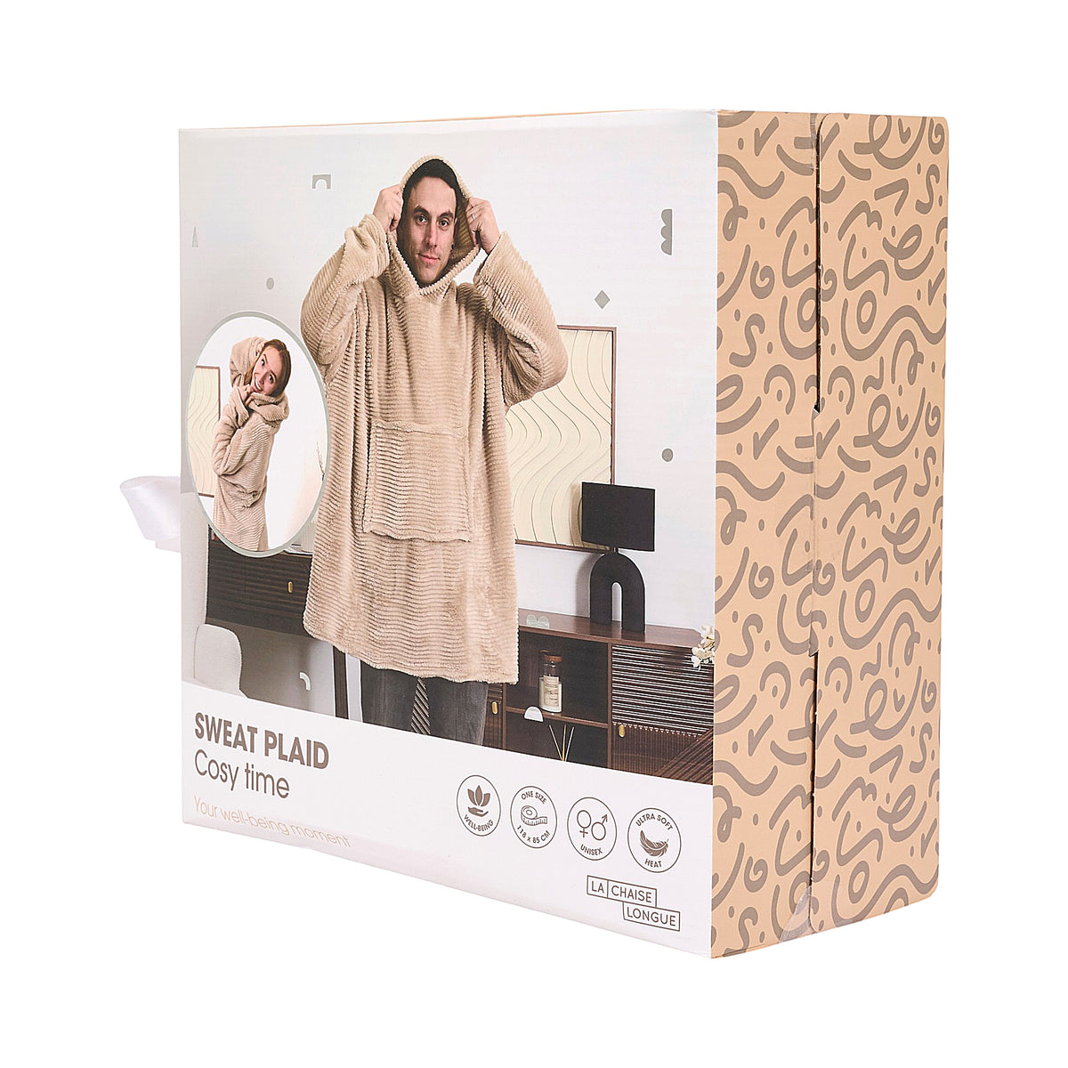 SWEAT PLAID COSY TIME COTELE