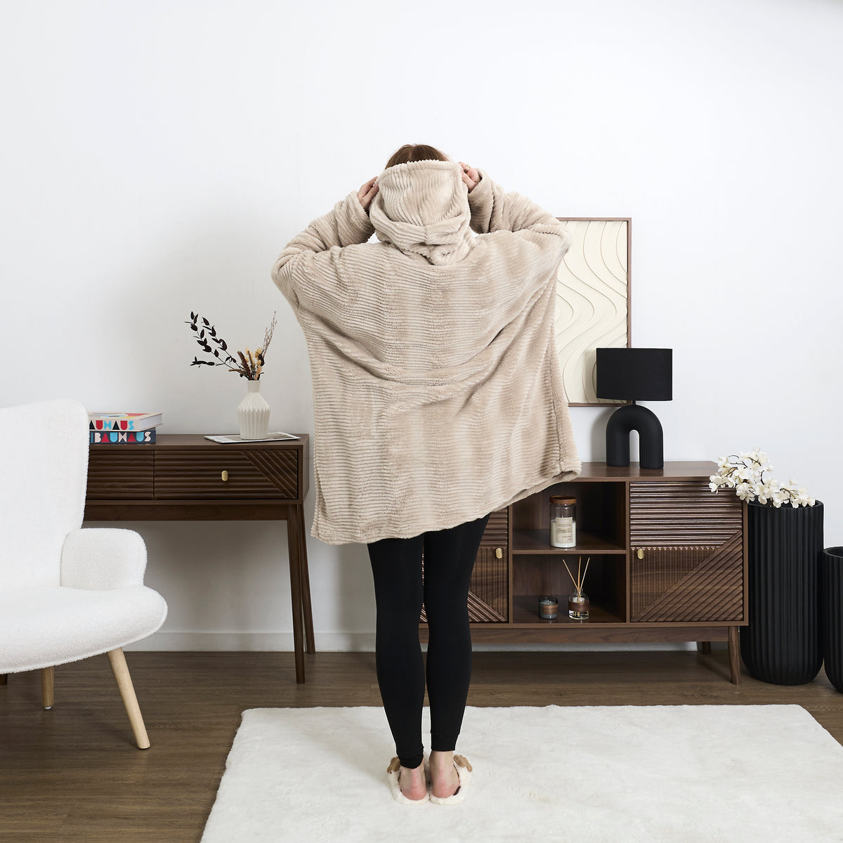 SWEAT PLAID COSY TIME COTELE