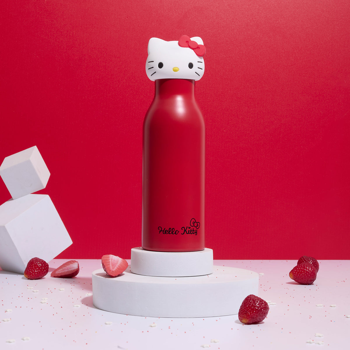 BOUTEILLE ISOTHERME BOUCHON 3D HELLO KITTY