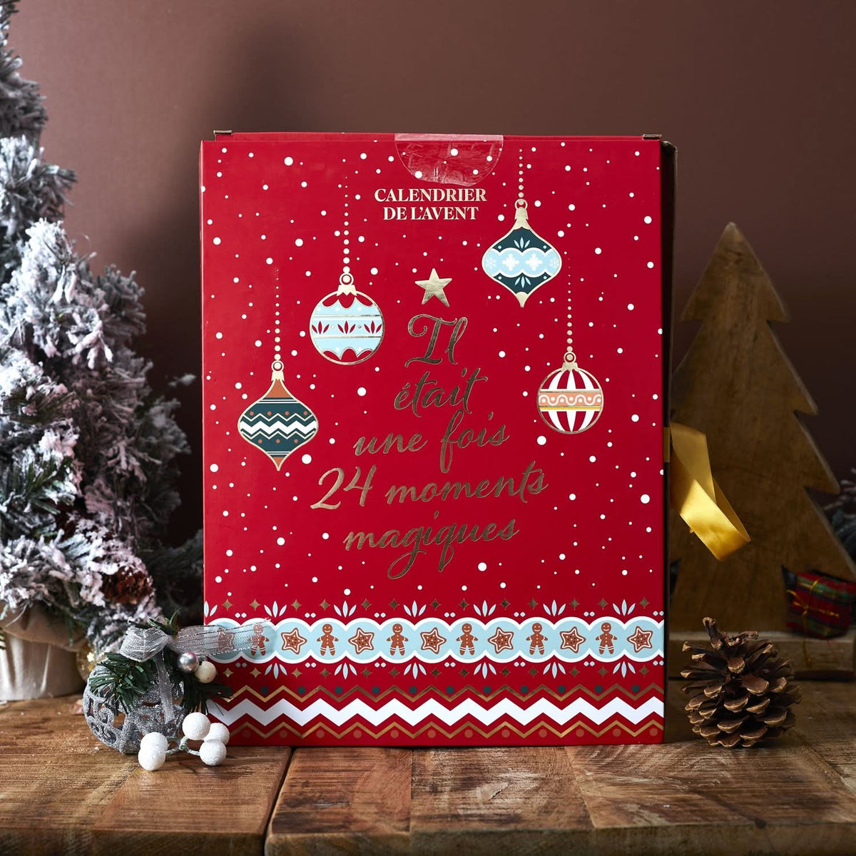 CALENDRIER AVENT BOUGIES ET SURPRISES NOEL TRADI