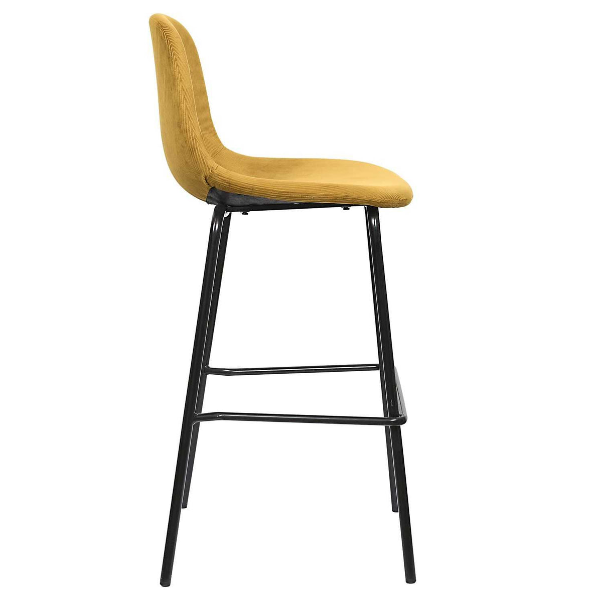CHAISE DE BAR GIULIA JAUNE