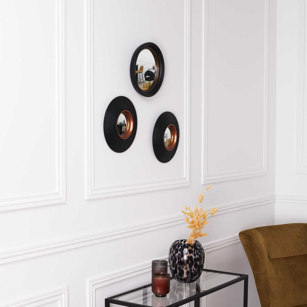 MIROIR CONVEXE OKO -  LOT DE 3
