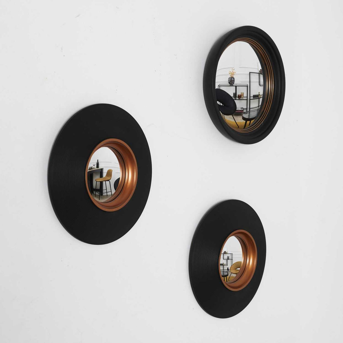 MIROIR CONVEXE OKO -  LOT DE 3
