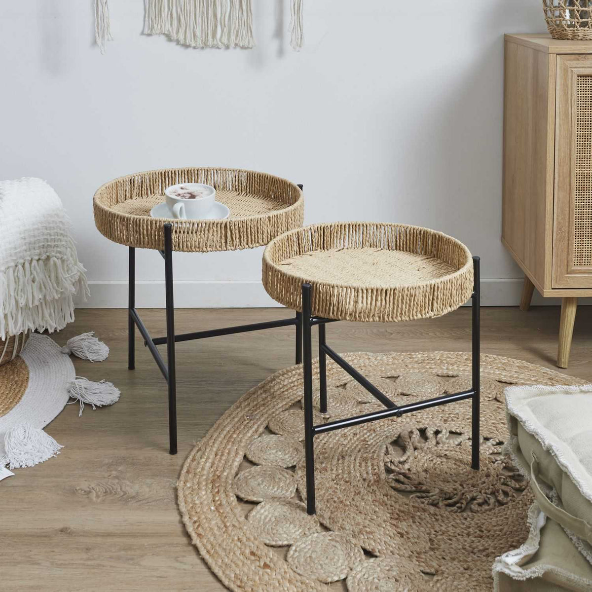 TABLE GIGOGNE PAMPA - LOT DE 2