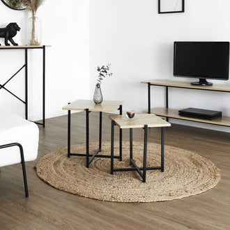 TABLE GIGOGNE LOKA - LOT DE 2