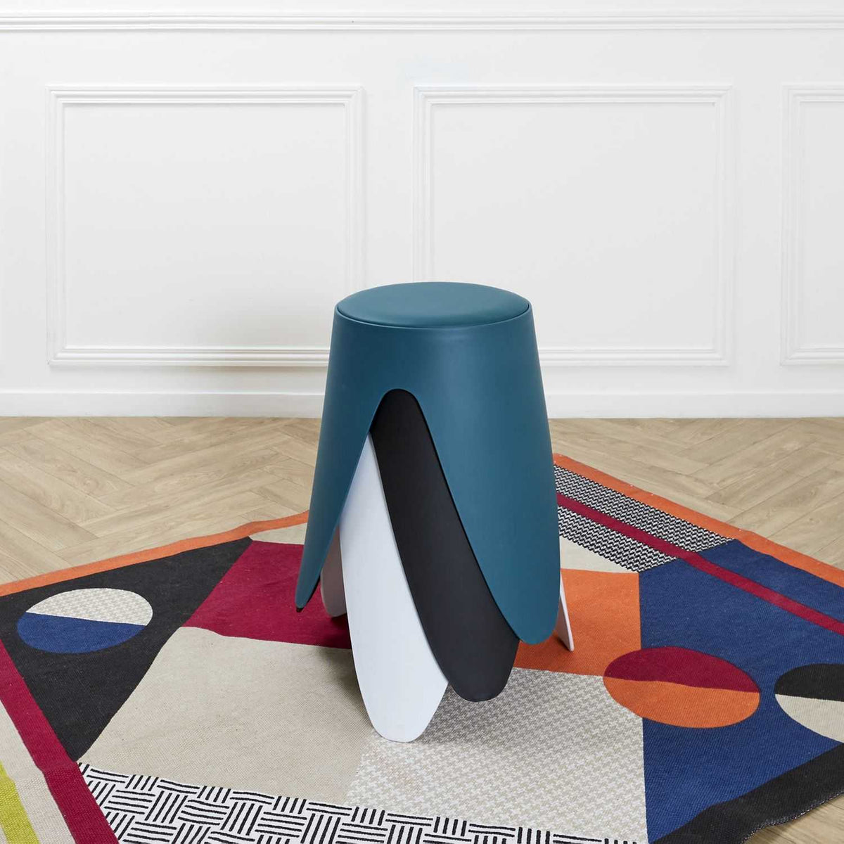 TABOURET EVE BLANC