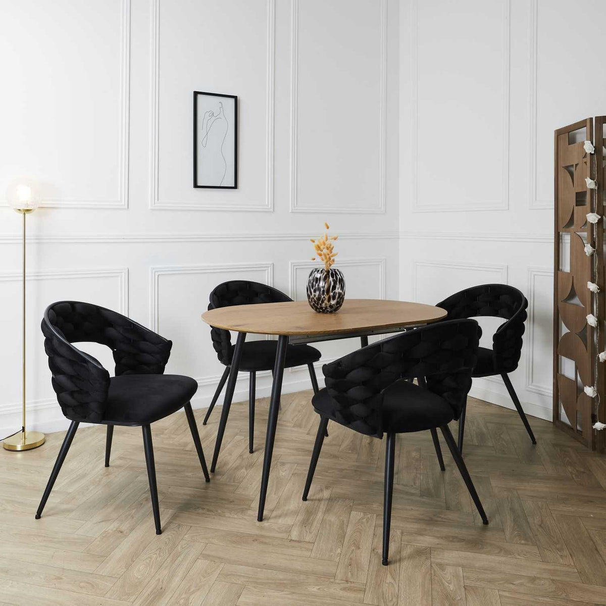 FAUTEUIL SAWYER NOIR