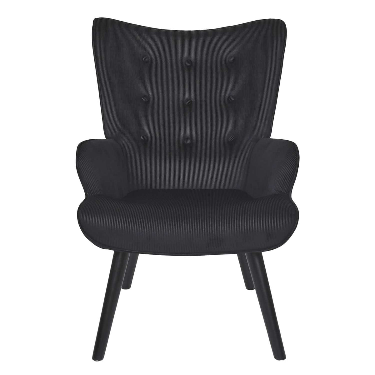 FAUTEUIL DE SALON GIULIA NOIR