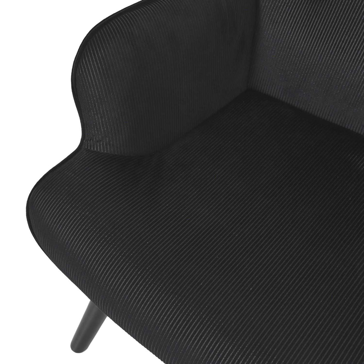 FAUTEUIL DE SALON GIULIA NOIR