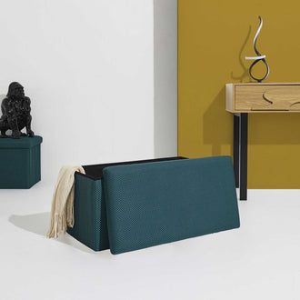 COFFRE BANC PLIABLE ATOME BLEU