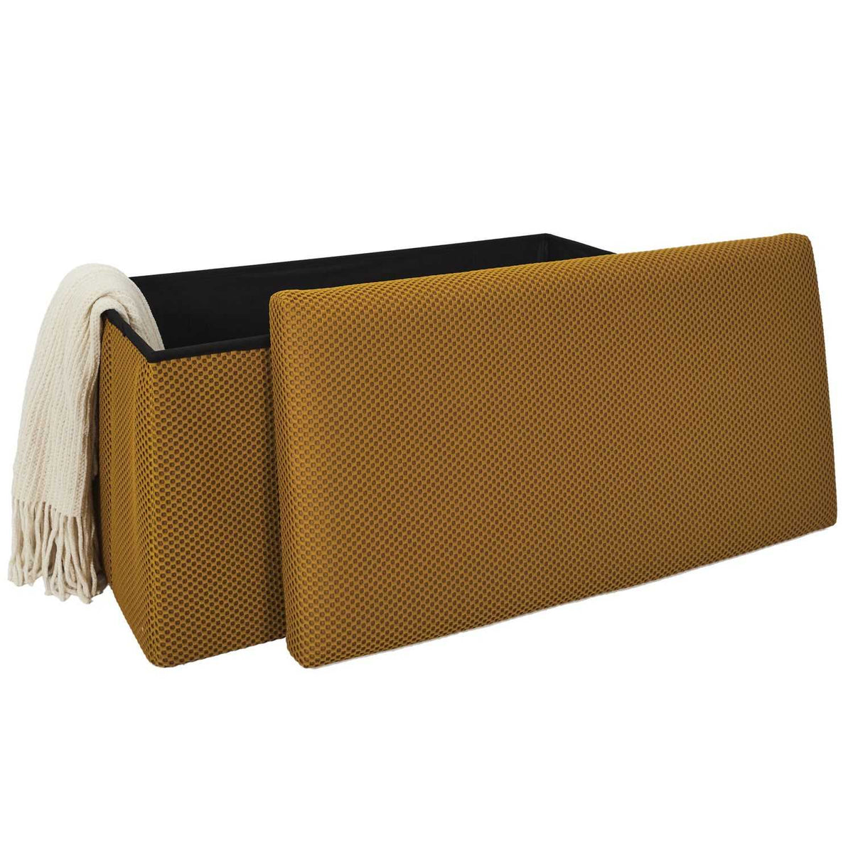 COFFRE BANC PLIABLE ATOME JAUNE