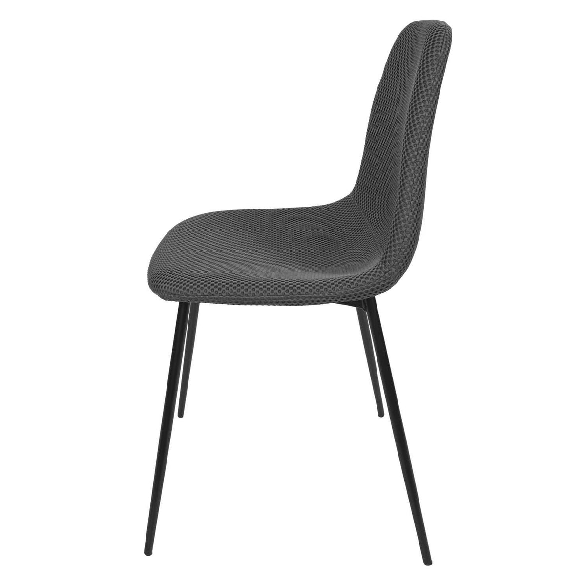 CHAISE ATOME GRIS