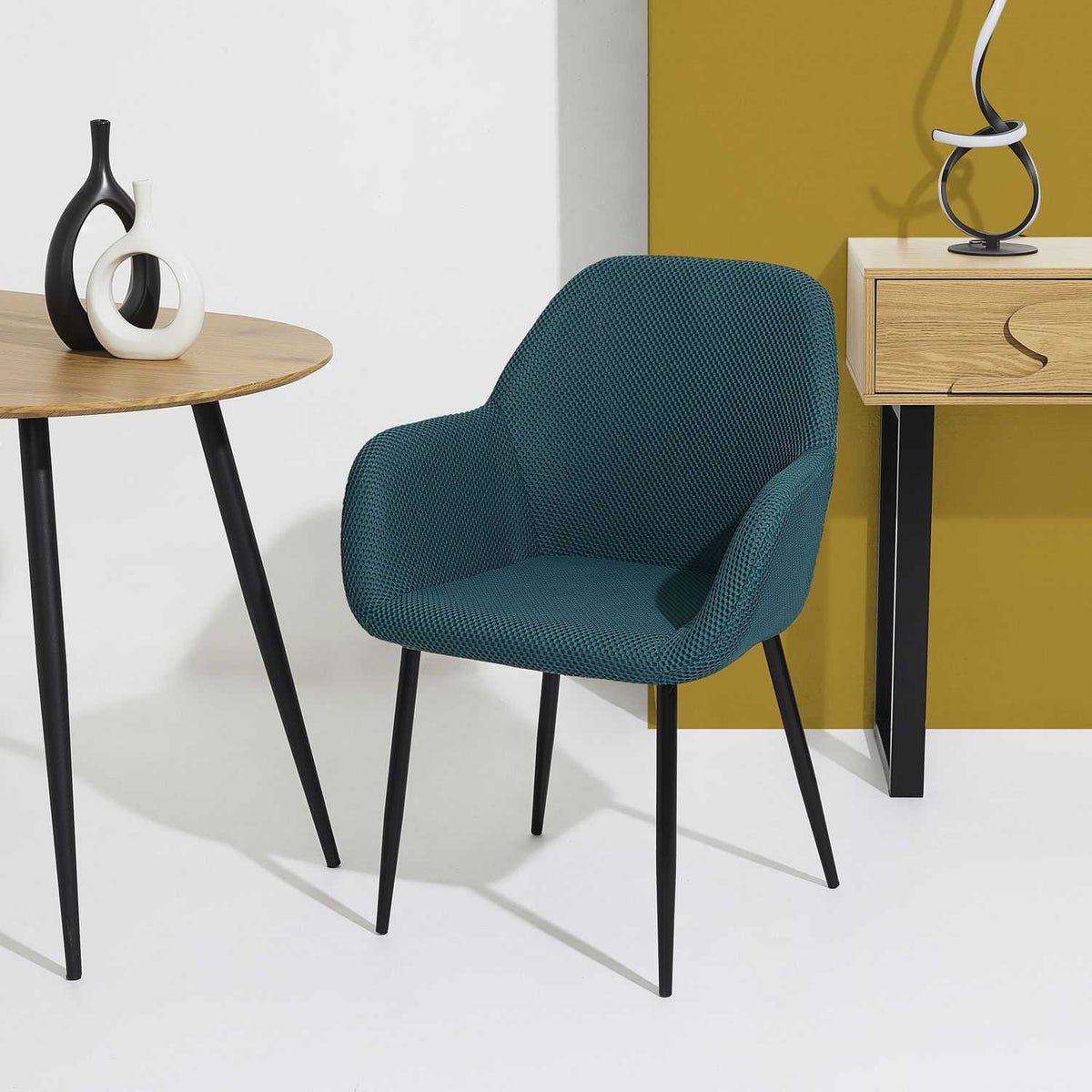 FAUTEUIL ATOME BLEU