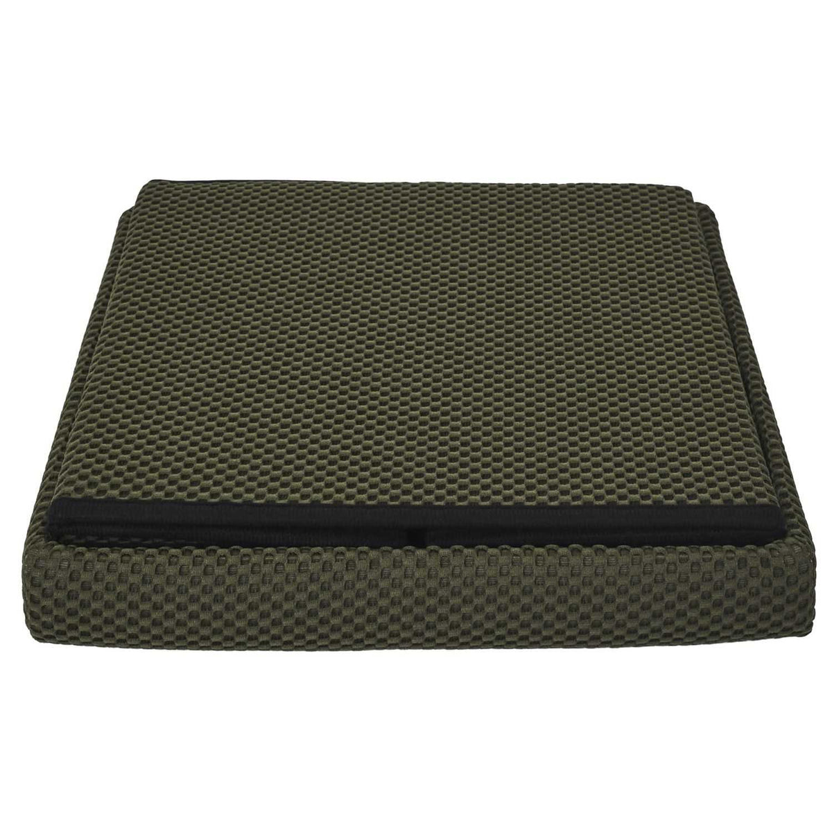 COFFRE POUF PLIABLE ATOME KAKI
