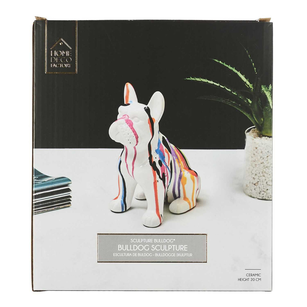 BULLDOG CERAMIQUE COULURES 20CM