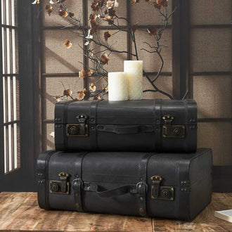MALLE VINTAGE DECO - LOT DE 2