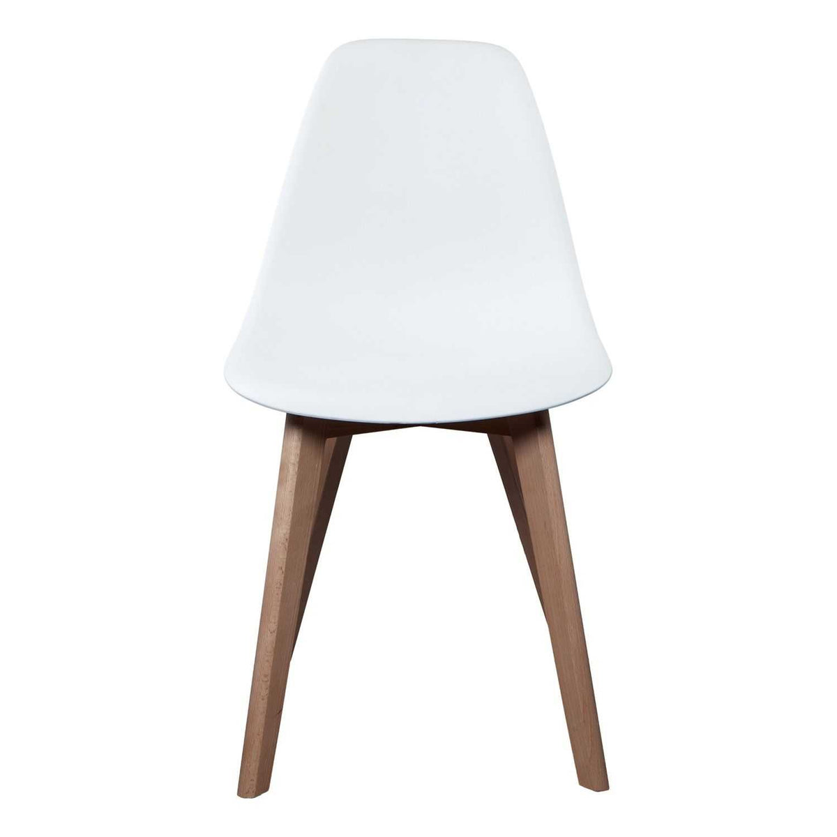 CHAISE SCANDINAVE COQUE PP BLANCHE