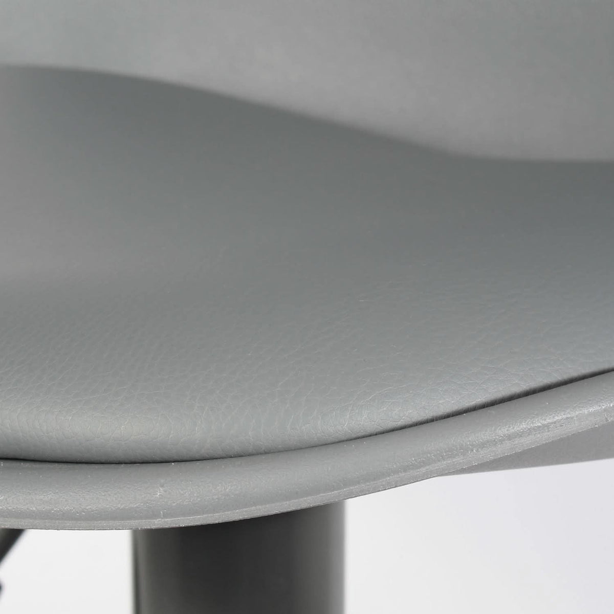 TABOURET DE BAR ISAK GRIS - Lot de 2