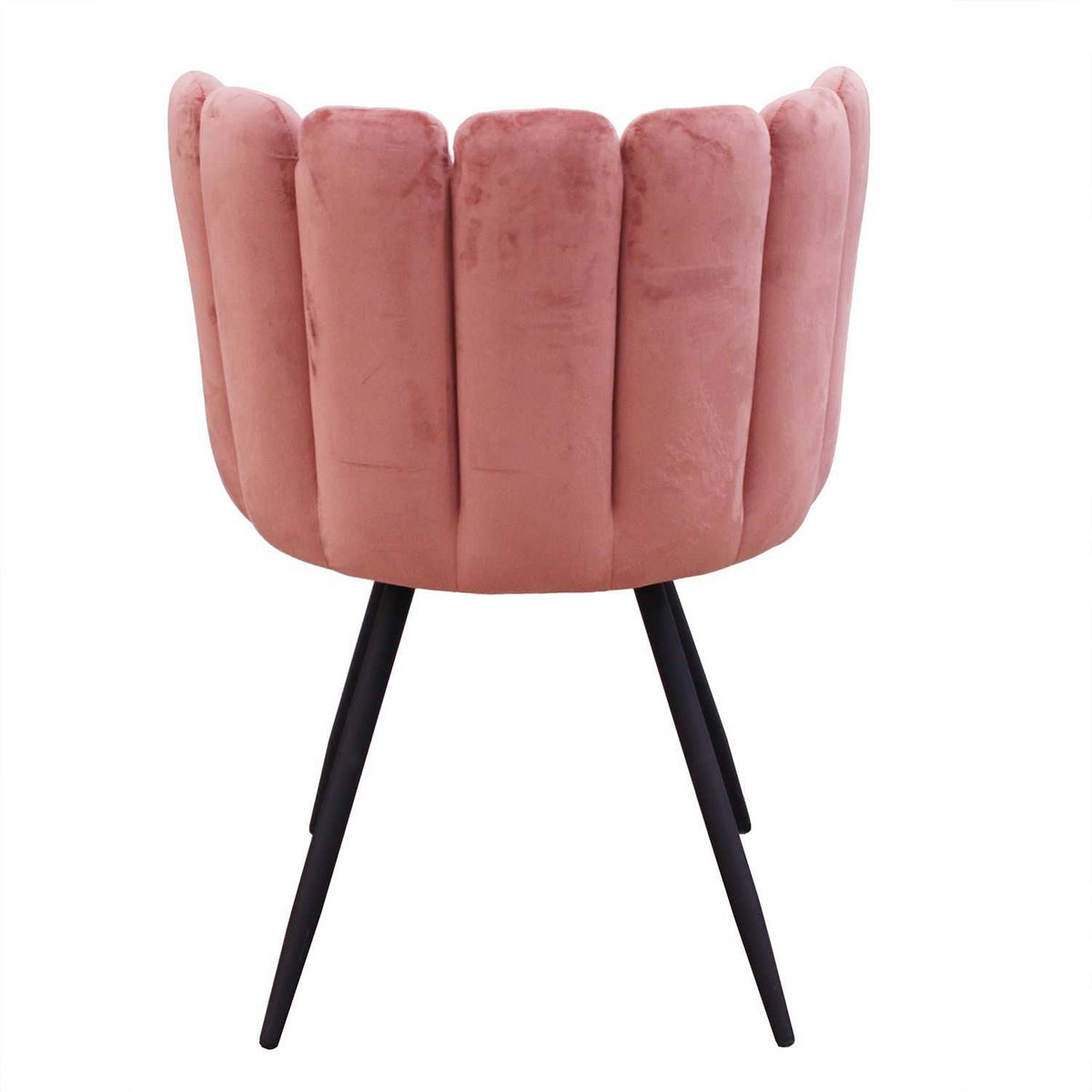 CHAISE ARIEL VELOURS ROSE