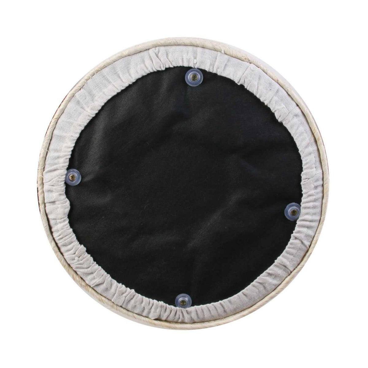 POUF TRESSE BEIGE