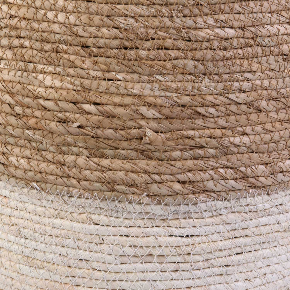 POUF TRESSE BEIGE
